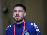 Oscar Mingueza right-back of Spain and Celta de Vigo during the UEFA Nations League 2024/25 League A Group A4 match between Spain and Serbia...