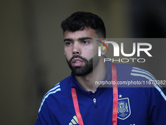 David Raya goalkeeper of Spain and Arsenal FC during the UEFA Nations League 2024/25 League A Group A4 match between Spain and Serbia at Est...