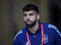 David Raya goalkeeper of Spain and Arsenal FC during the UEFA Nations League 2024/25 League A Group A4 match between Spain and Serbia at Est...