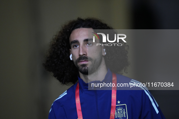 Marc Cucurella left-Back of Spain and Chelsea FC prior the UEFA Nations League 2024/25 League A Group A4 match between Spain and Serbia at E...