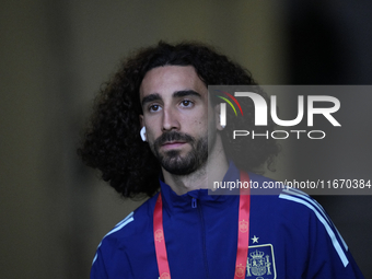 Marc Cucurella left-Back of Spain and Chelsea FC prior the UEFA Nations League 2024/25 League A Group A4 match between Spain and Serbia at E...