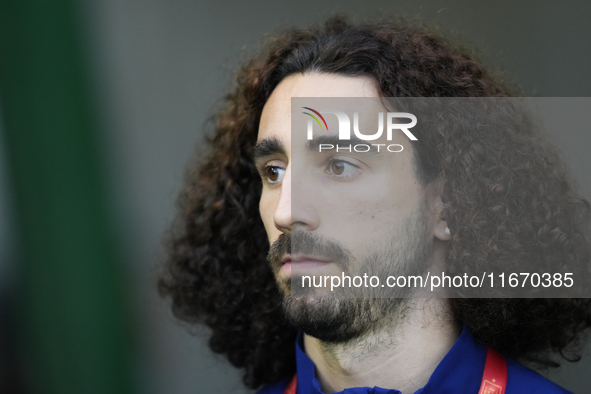 Marc Cucurella left-Back of Spain and Chelsea FC prior the UEFA Nations League 2024/25 League A Group A4 match between Spain and Serbia at E...