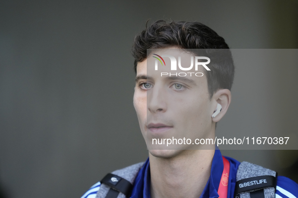 Pau Torres centre-back of Spain and Aston Villa during the UEFA Nations League 2024/25 League A Group A4 match between Spain and Serbia at E...