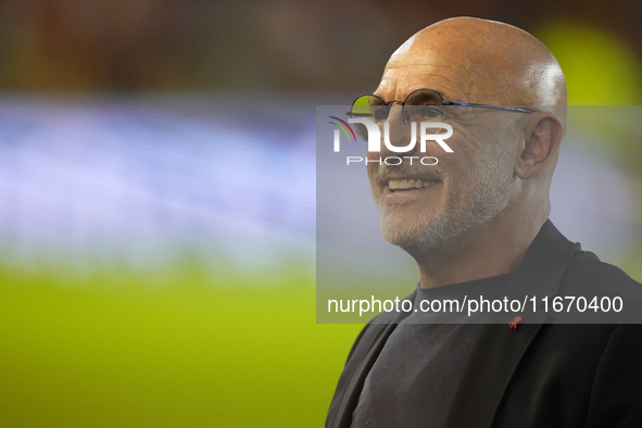 Luis de la Fuente head coach of Spain prior the UEFA Nations League 2024/25 League A Group A4 match between Spain and Serbia at Estadio Nuev...