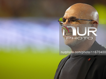 Luis de la Fuente head coach of Spain prior the UEFA Nations League 2024/25 League A Group A4 match between Spain and Serbia at Estadio Nuev...