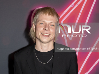 Anton Bitter attends the ''Anora'' New York premiere at Regal Times Square in New York, USA, on October 15, 2024. (