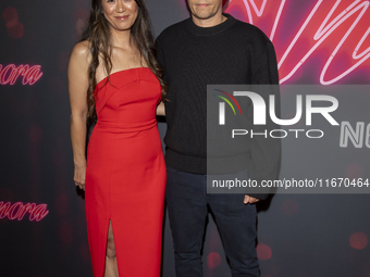 Sean Baker attends the ''Anora'' New York premiere at Regal Times Square in New York, USA, on October 15, 2024. (