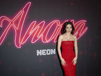 Mikey Madison attends the ''Anora'' New York premiere at Regal Times Square in New York, USA, on October 15, 2024. (