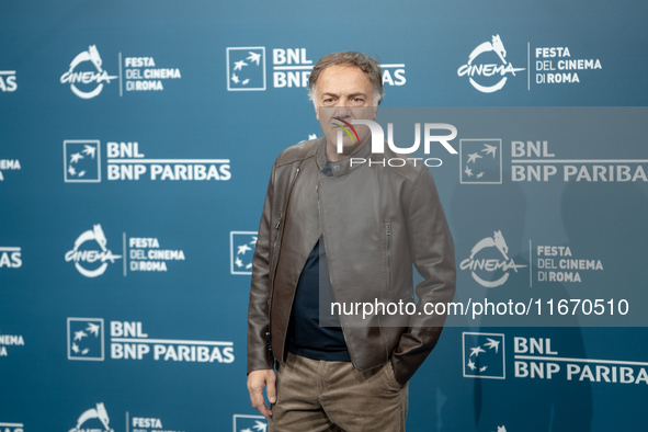 Francesco Acquaroli attends the ''Berlinguer - The Great Ambition'' (Berlinguer - La grande ambizione) photocall during the 18th Rome Film F...