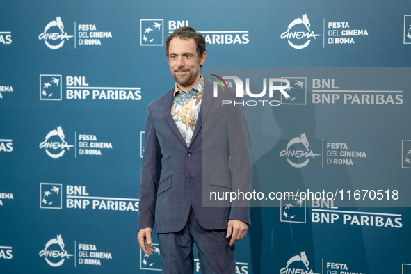 Elio Germano attends the ''Berlinguer - The Great Ambition'' (Berlinguer - La grande ambizione) photocall during the 18th Rome Film Festival...