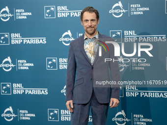 Elio Germano attends the ''Berlinguer - The Great Ambition'' (Berlinguer - La grande ambizione) photocall during the 18th Rome Film Festival...