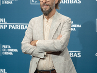 Andrea Segre attends the ''Berlinguer - The Great Ambition'' (Berlinguer - La grande ambizione) photocall during the 18th Rome Film Festival...