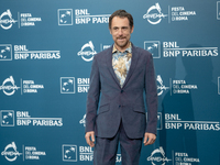 Elio Germano attends the ''Berlinguer - The Great Ambition'' (Berlinguer - La grande ambizione) photocall during the 18th Rome Film Festival...