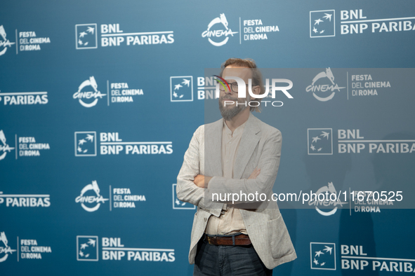 Andrea Segre attends the ''Berlinguer - The Great Ambition'' (Berlinguer - La grande ambizione) photocall during the 18th Rome Film Festival...