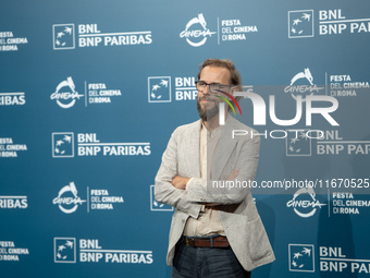 Andrea Segre attends the ''Berlinguer - The Great Ambition'' (Berlinguer - La grande ambizione) photocall during the 18th Rome Film Festival...