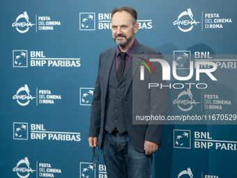 Paolo Pierobon attends the ''Berlinguer - The Great Ambition'' (Berlinguer - La grande ambizione) photocall during the 18th Rome Film Festiv...