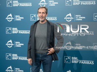 Paolo Calabresi attends the ''Berlinguer - The Great Ambition'' (Berlinguer - La grande ambizione) photocall during the 18th Rome Film Festi...