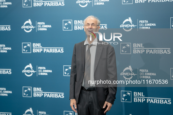 Roberto Citran attends the ''Berlinguer - The Great Ambition'' (Berlinguer - La grande ambizione) photocall during the 18th Rome Film Festiv...