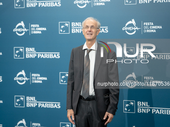 Roberto Citran attends the ''Berlinguer - The Great Ambition'' (Berlinguer - La grande ambizione) photocall during the 18th Rome Film Festiv...