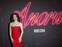 Mikey Madison attends the ''Anora'' New York premiere at Regal Times Square in New York, USA, on October 15, 2024. (