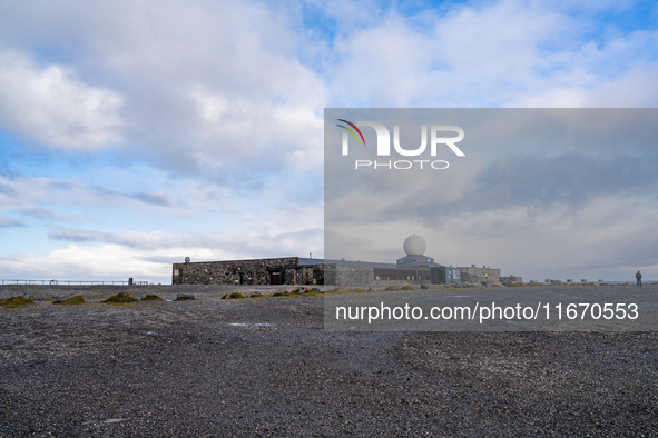 A general view North Cape, Norway, on September 27, 2024. Nordkapp or North Cape is considered the northernmost point in Europe and one of t...