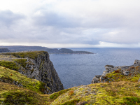 A general view of the fjords in North Cape, Norway,  on September 27, 2024. Nordkapp or North Cape is considered the northernmost point in E...