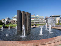 A general view of Kristiansand, Norway on September 13, 2024. Kristiansand is a city and municipality in Agder county, Norway. The city is t...