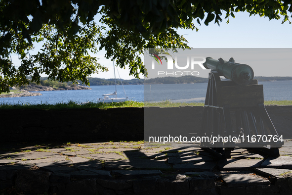 A general view of the Kristiansand fortress in Kristiansand, Norway on September 13, 2024. Kristiansand fortress was finished in 1672 and fo...