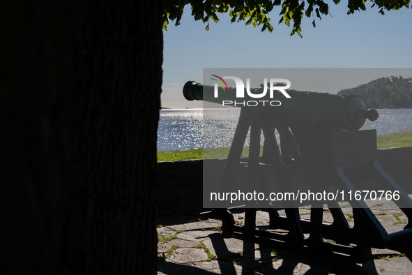 A general view of the Kristiansand fortress in Kristiansand, Norway on September 13, 2024. Kristiansand fortress was finished in 1672 and fo...