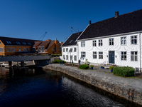 A general view of Kristiansand, Norway on September 13, 2024. Kristiansand is a city and municipality in Agder county, Norway. The city is t...