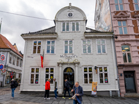 A view of the McDonald's in Bergen, Norway, on September 16, 2024. Bergen is the second-largest city in Norway, with a population of approxi...