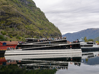 A view of Flam, Norway, on September 17, 2024.  (