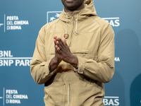 RaMell Ross attends the ''Nickel Boys'' photocall at Auditorium Parco Della Musica in Rome, Italy, on October 16, 2024. (