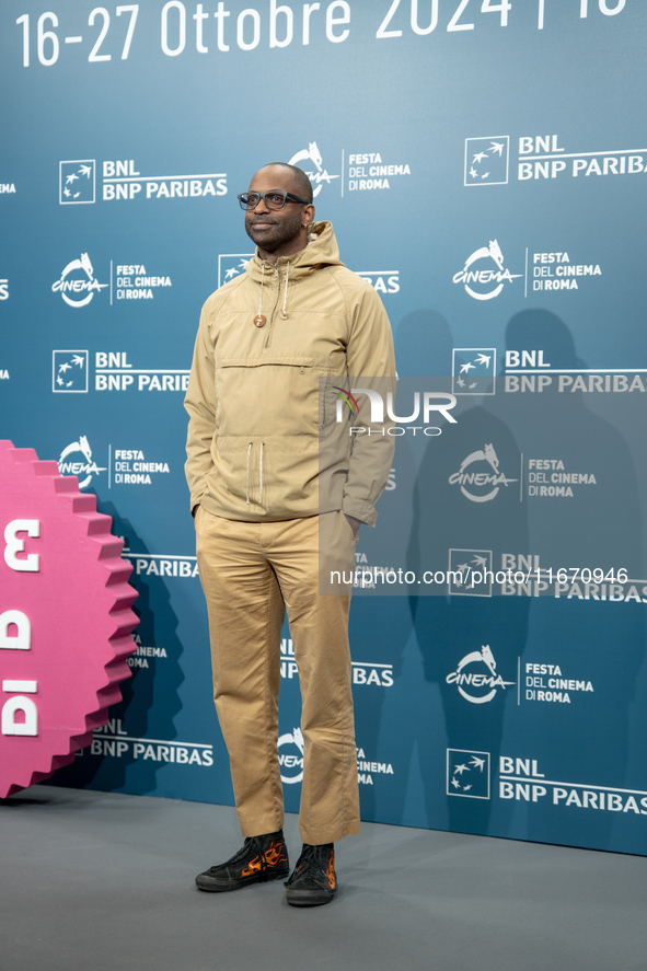 RaMell Ross attends the ''Nickel Boys'' photocall at Auditorium Parco Della Musica in Rome, Italy, on October 16, 2024. 