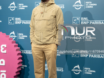 RaMell Ross attends the ''Nickel Boys'' photocall at Auditorium Parco Della Musica in Rome, Italy, on October 16, 2024. (