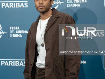 Brandon Wilson attends the ''Nickel Boys'' photocall at Auditorium Parco Della Musica in Rome, Italy, on October 16, 2024. (