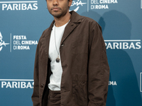 Brandon Wilson attends the ''Nickel Boys'' photocall at Auditorium Parco Della Musica in Rome, Italy, on October 16, 2024. (