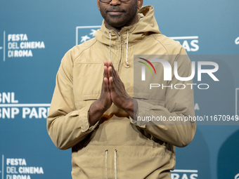 RaMell Ross attends the ''Nickel Boys'' photocall at Auditorium Parco Della Musica in Rome, Italy, on October 16, 2024. (