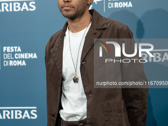 Brandon Wilson attends the ''Nickel Boys'' photocall at Auditorium Parco Della Musica in Rome, Italy, on October 16, 2024. (