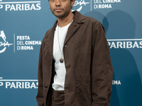 Brandon Wilson attends the ''Nickel Boys'' photocall at Auditorium Parco Della Musica in Rome, Italy, on October 16, 2024. (