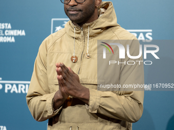 RaMell Ross attends the ''Nickel Boys'' photocall at Auditorium Parco Della Musica in Rome, Italy, on October 16, 2024. (