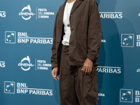 Brandon Wilson attends the ''Nickel Boys'' photocall at Auditorium Parco Della Musica in Rome, Italy, on October 16, 2024. (