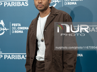 Brandon Wilson attends the ''Nickel Boys'' photocall at Auditorium Parco Della Musica in Rome, Italy, on October 16, 2024. (