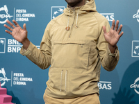 RaMell Ross attends the ''Nickel Boys'' photocall at Auditorium Parco Della Musica in Rome, Italy, on October 16, 2024. (