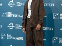 Brandon Wilson attends the ''Nickel Boys'' photocall at Auditorium Parco Della Musica in Rome, Italy, on October 16, 2024. (