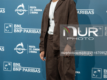 Brandon Wilson attends the ''Nickel Boys'' photocall at Auditorium Parco Della Musica in Rome, Italy, on October 16, 2024. (