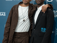 Brandon Wilson and Ethan Herisse attend the ''Nickel Boys'' photocall at Auditorium Parco Della Musica in Rome, Italy, on October 16, 2024....