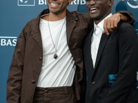 Brandon Wilson and Ethan Herisse attend the ''Nickel Boys'' photocall at Auditorium Parco Della Musica in Rome, Italy, on October 16, 2024....