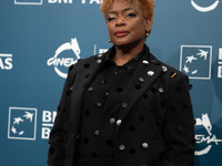 Aunjanue Ellis-Taylor attends the ''Nickel Boys'' photocall at Auditorium Parco Della Musica in Rome, Italy, on October 16, 2024. (