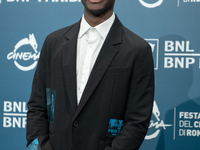 Ethan Herisse attends the ''Nickel Boys'' photocall at Auditorium Parco Della Musica in Rome, Italy, on October 16, 2024. (